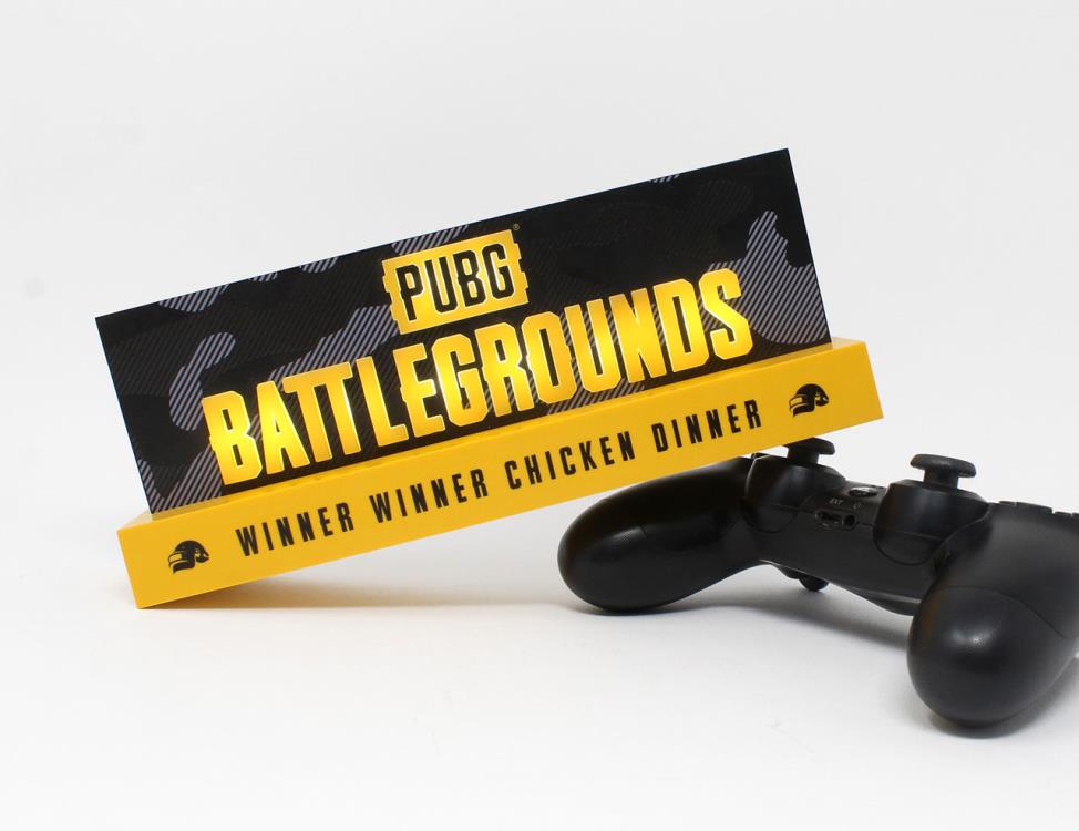 PlayerUnknown's Battlegrounds LED Logo Light Gallery Image 5