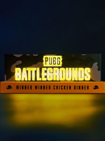 PlayerUnknown's Battlegrounds LED Logo Light Gallery Image 2