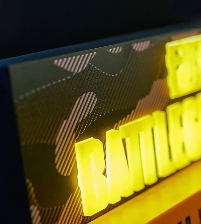 PlayerUnknown's Battlegrounds LED Logo Light Gallery Image 3