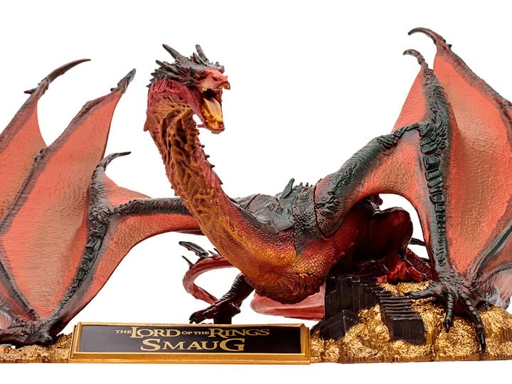 The Hobbit: The Desolation of Smaug McFarlane's Dragons Series Smaug Statue Gallery Image 1