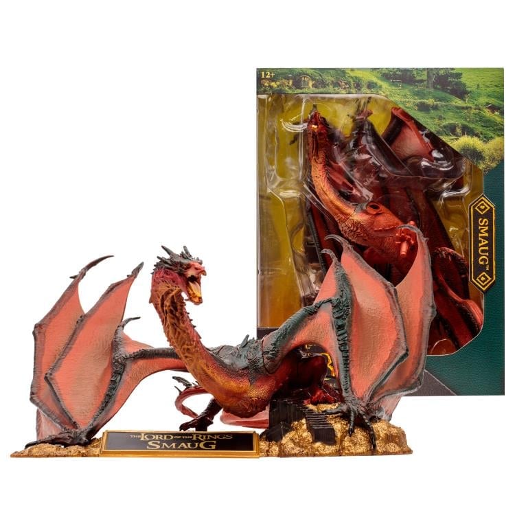 The Hobbit: The Desolation of Smaug McFarlane's Dragons Series Smaug Statue Gallery Image 9