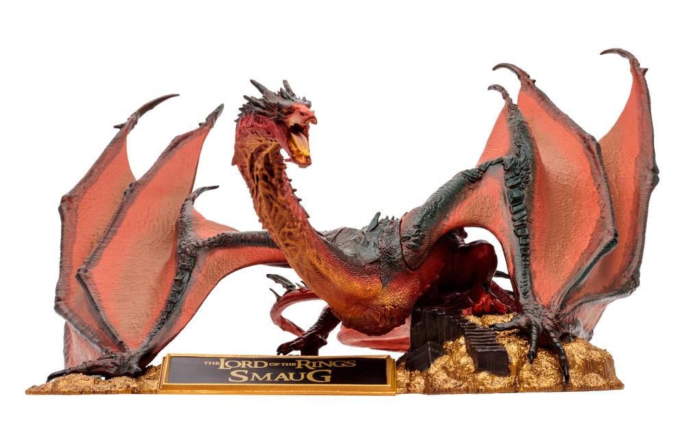 The Hobbit: The Desolation of Smaug McFarlane's Dragons Series Smaug Statue Gallery Image 3