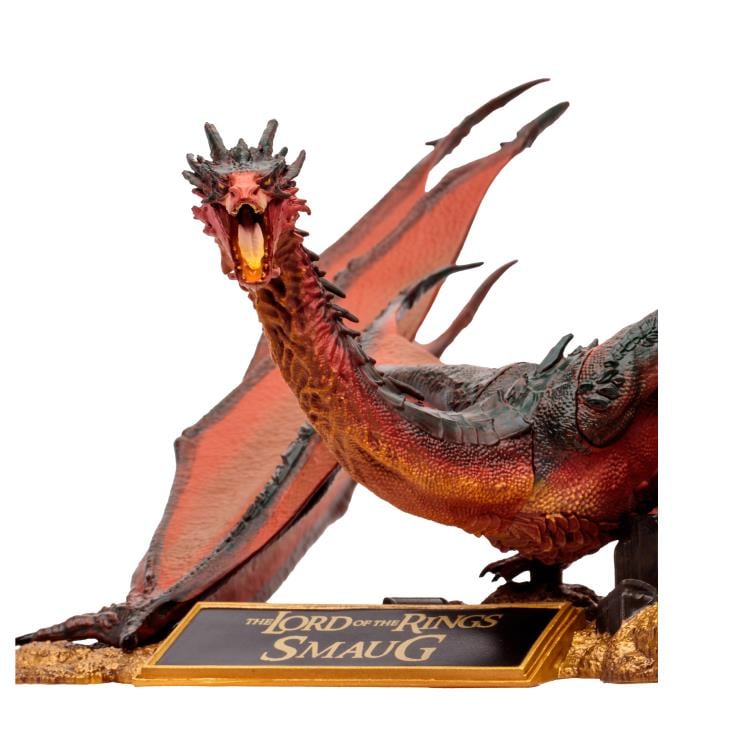The Hobbit: The Desolation of Smaug McFarlane's Dragons Series Smaug Statue Gallery Image 8