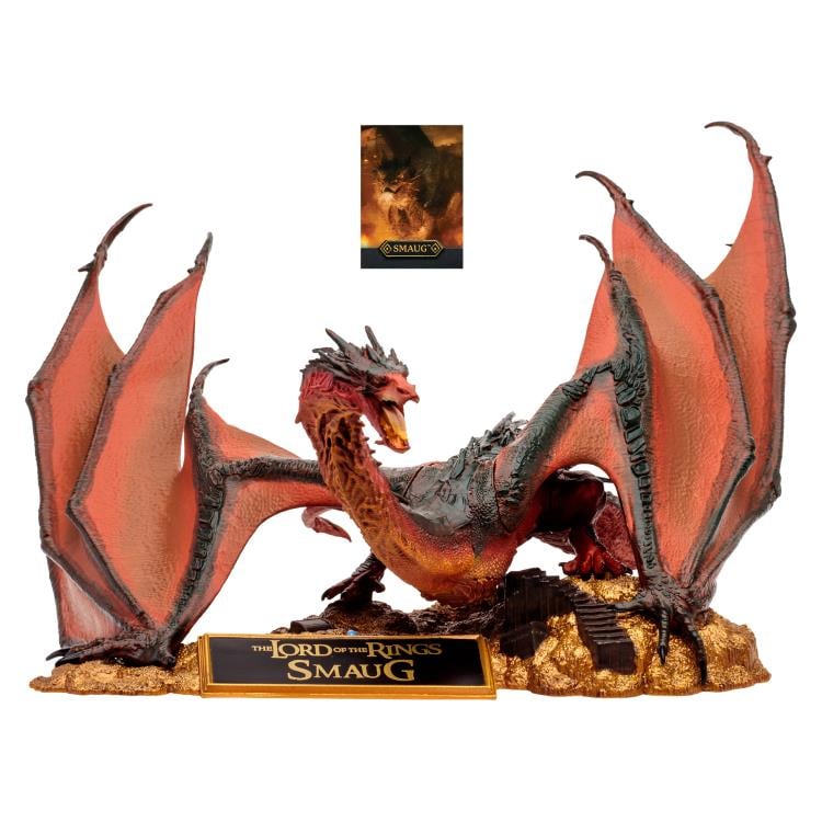 The Hobbit: The Desolation of Smaug McFarlane's Dragons Series Smaug Statue Gallery Image 7