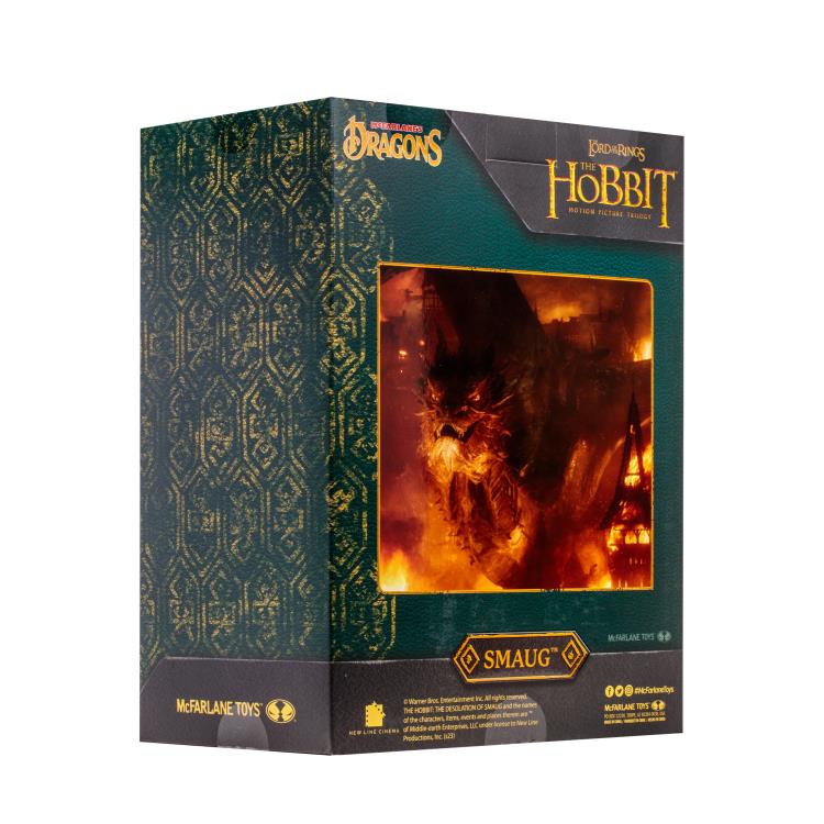 The Hobbit: The Desolation of Smaug McFarlane's Dragons Series Smaug Statue Gallery Image 12