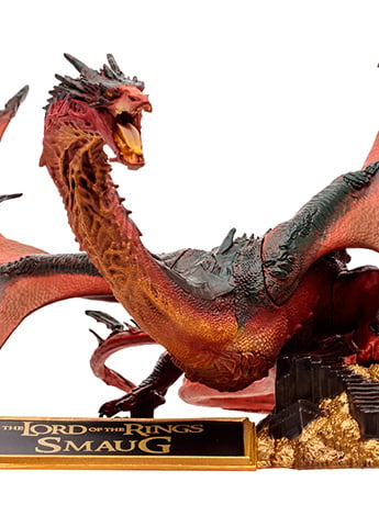 The Hobbit: The Desolation of Smaug McFarlane's Dragons Series Smaug Statue Gallery Image 2
