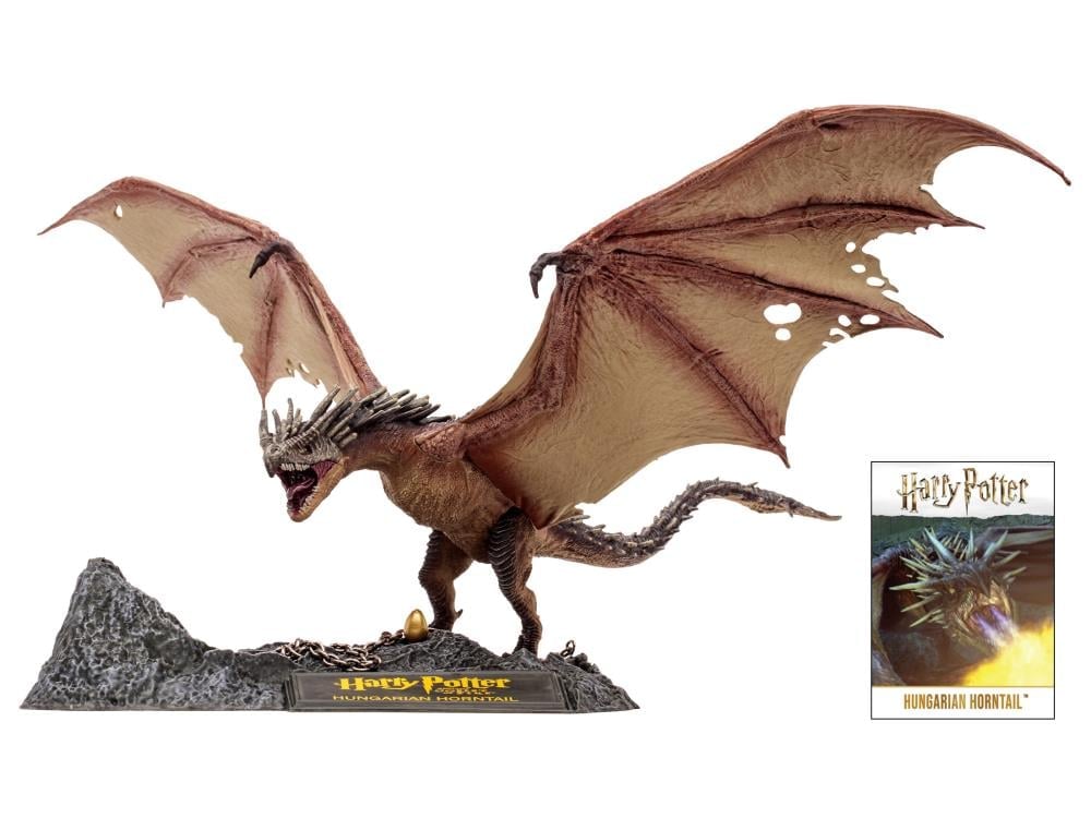 Harry Potter and the Goblet of Fire McFarlane's Dragons Series Hungarian Horntail Statue Gallery Image 7