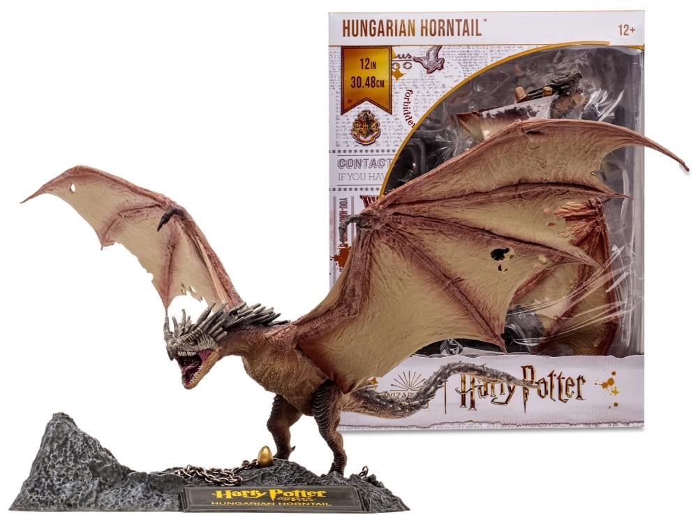 Harry Potter and the Goblet of Fire McFarlane's Dragons Series Hungarian Horntail Statue Gallery Image 9