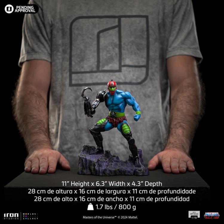 Masters of the Universe Battle Diorama Series Trap Jaw 1/10 Art Scale BBTS Exclusive Limited Edition Statue Gallery Image 14