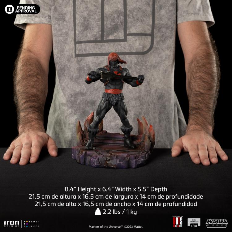 Masters of the Universe Anti-Eternia He-Man 1/10 Art Scale BBTS Exclusive Limited Edition Statue Gallery Image 6