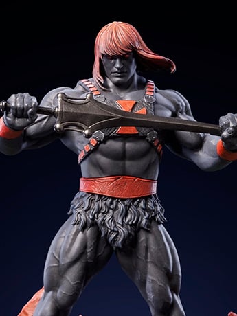 Masters of the Universe Anti-Eternia He-Man 1/10 Art Scale BBTS Exclusive Limited Edition Statue Gallery Image 2