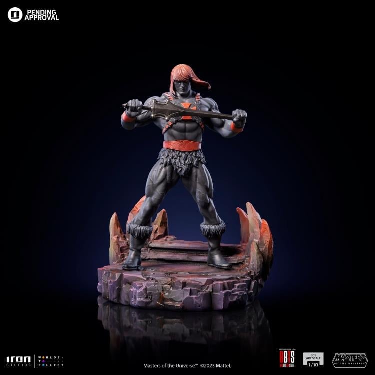 Masters of the Universe Anti-Eternia He-Man 1/10 Art Scale BBTS Exclusive Limited Edition Statue Gallery Image 3