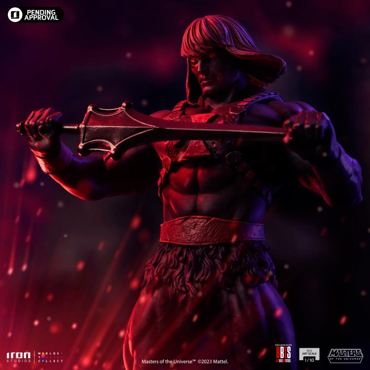 Masters of the Universe Anti-Eternia He-Man 1/10 Art Scale BBTS Exclusive Limited Edition Statue Gallery Image 5