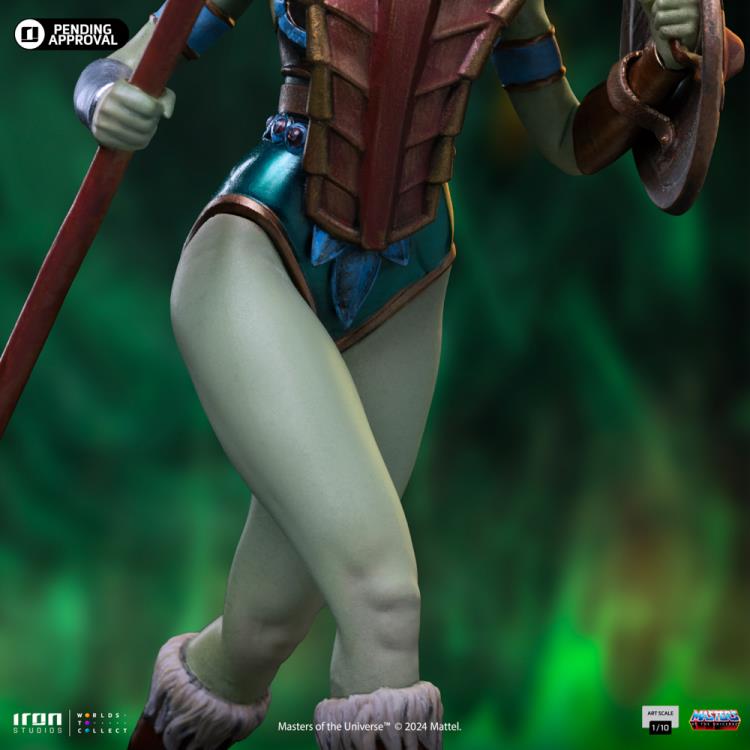 Masters of the Universe Teela Warrior Goddess 1/10 Art Scale BBTS Exclusive Limited Edition Statue Gallery Image 10