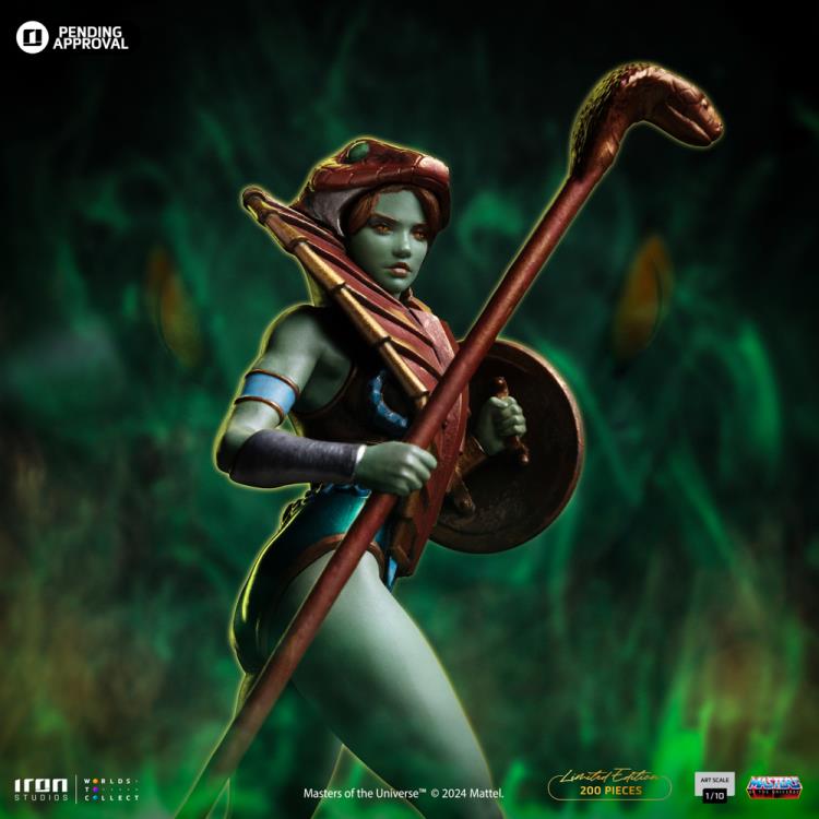 Masters of the Universe Teela Warrior Goddess 1/10 Art Scale BBTS Exclusive Limited Edition Statue Gallery Image 12