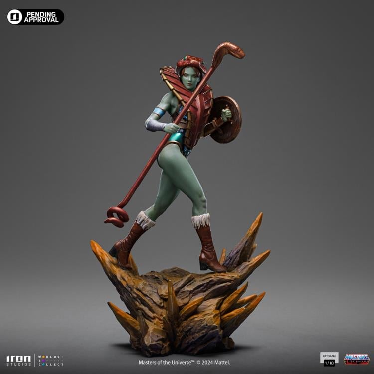 Masters of the Universe Teela Warrior Goddess 1/10 Art Scale BBTS Exclusive Limited Edition Statue Gallery Image 3