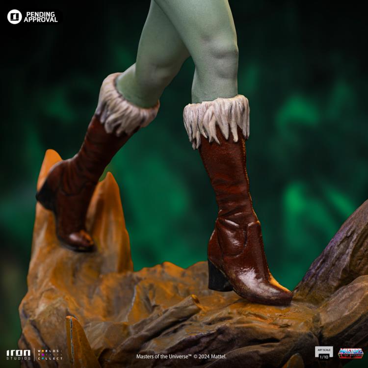 Masters of the Universe Teela Warrior Goddess 1/10 Art Scale BBTS Exclusive Limited Edition Statue Gallery Image 9