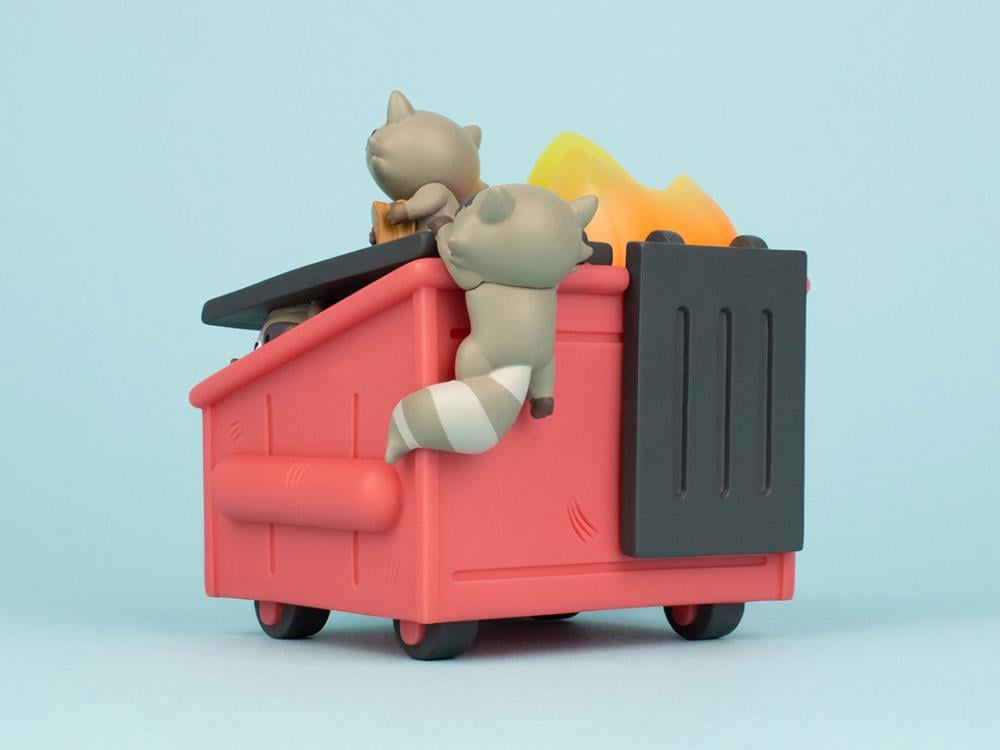 Lil Dumpster Fire Trash Panda Vinyl Figure Gallery Image 5