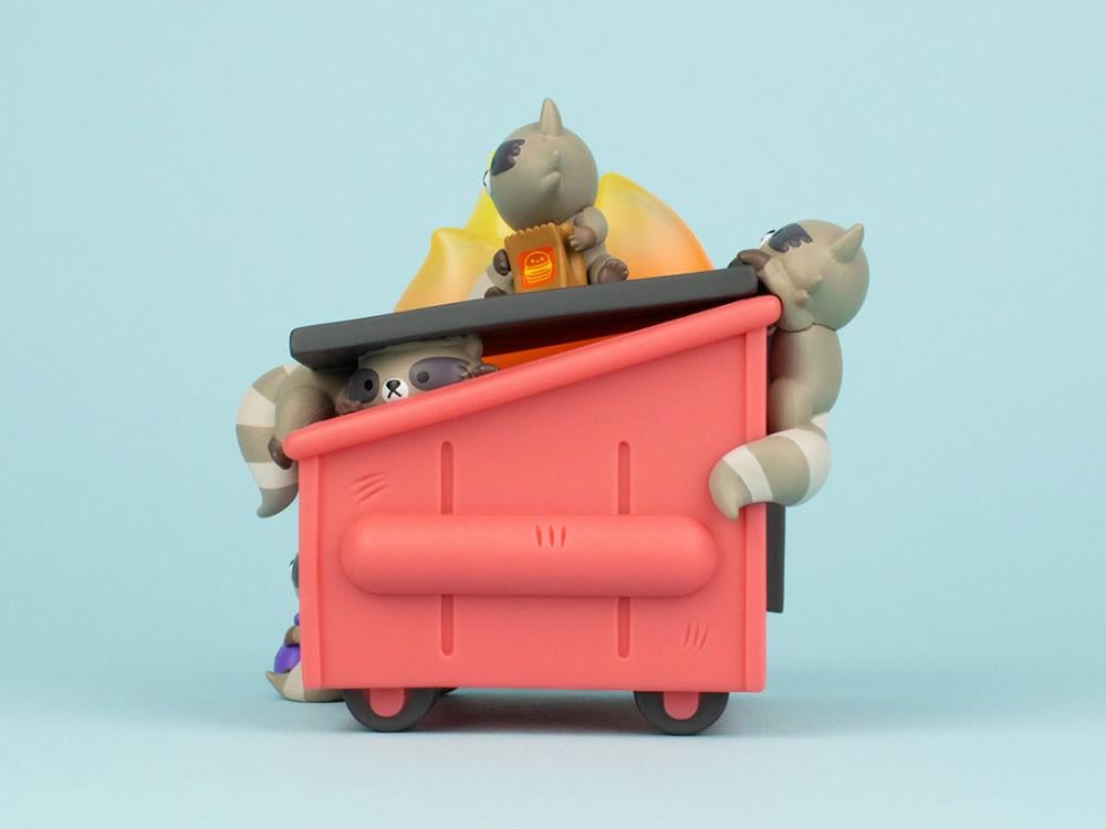 Lil Dumpster Fire Trash Panda Vinyl Figure Gallery Image 4