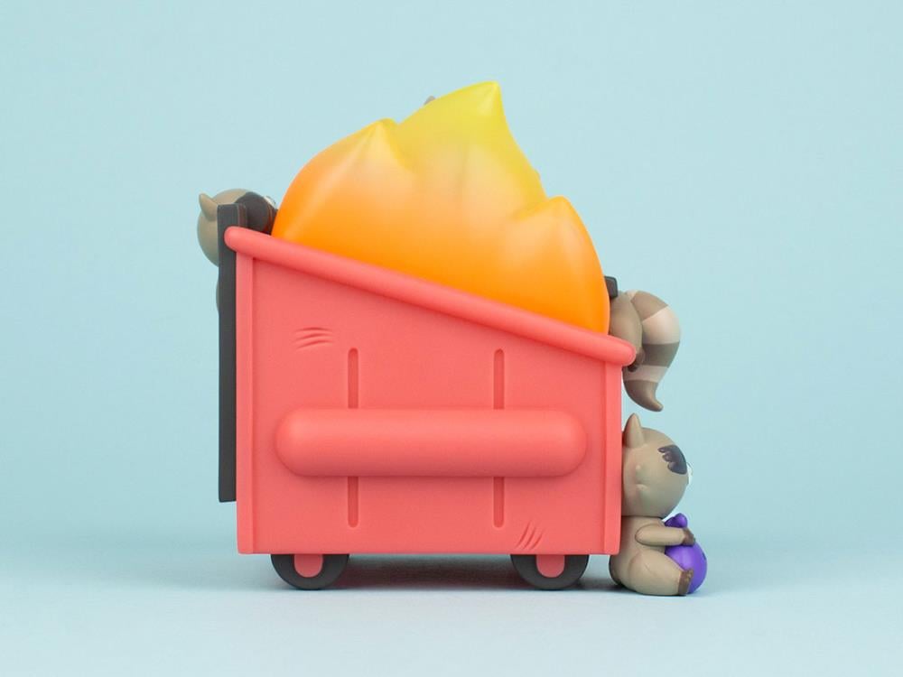 Lil Dumpster Fire Trash Panda Vinyl Figure Gallery Image 8