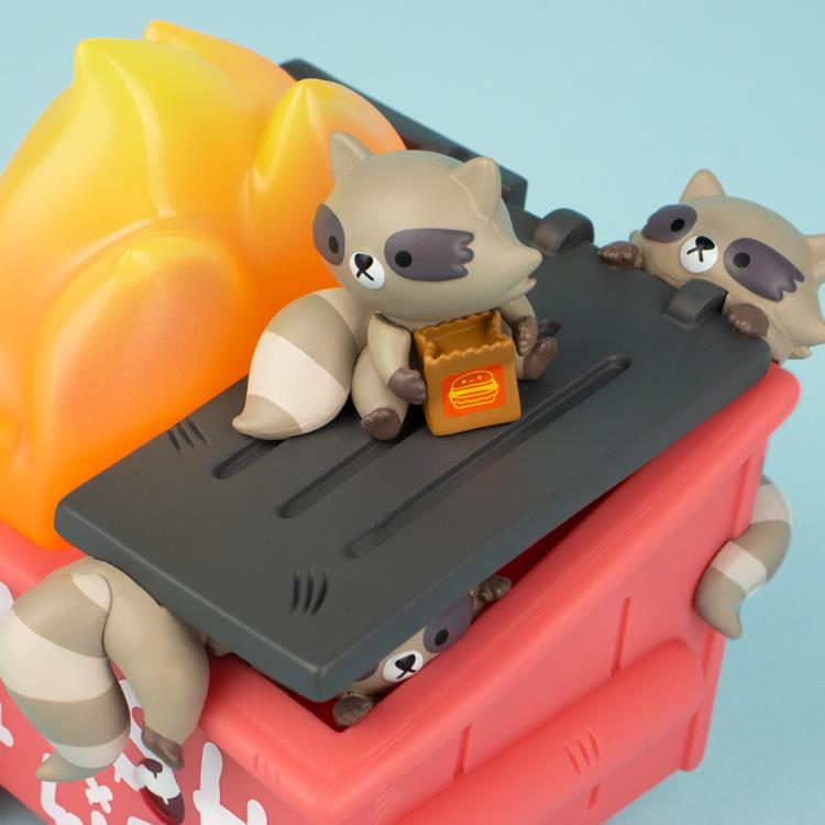 Lil Dumpster Fire Trash Panda Vinyl Figure Gallery Image 11