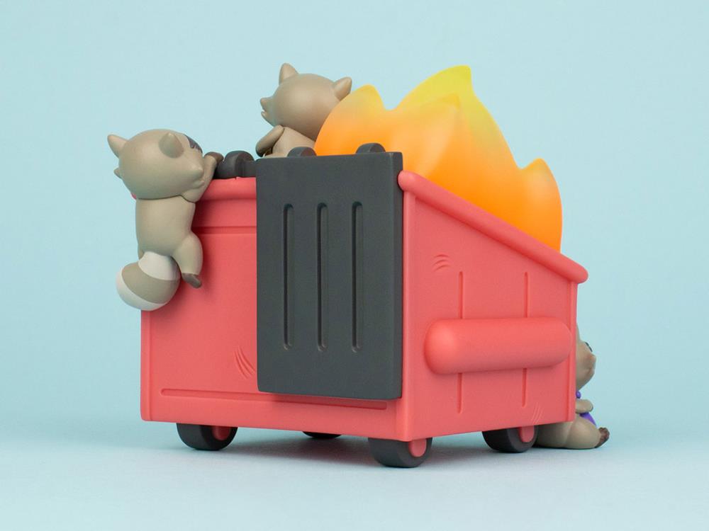Lil Dumpster Fire Trash Panda Vinyl Figure Gallery Image 7
