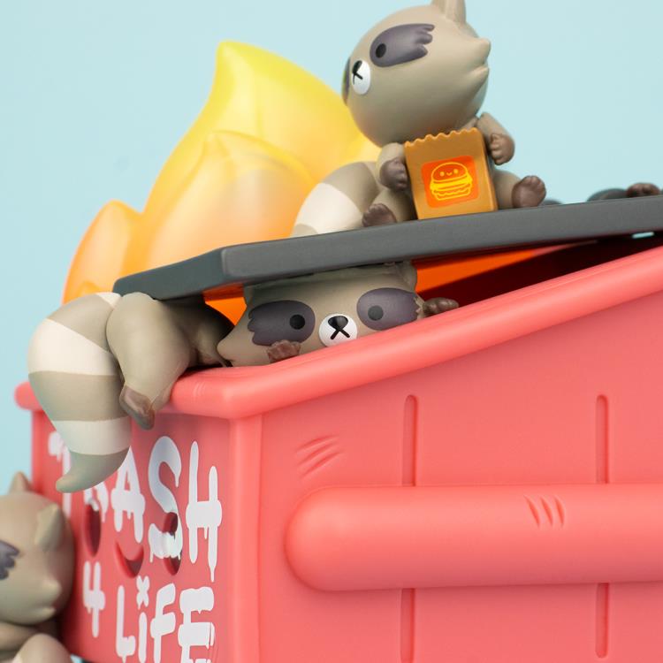Lil Dumpster Fire Trash Panda Vinyl Figure Gallery Image 12