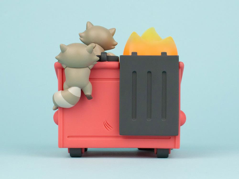 Lil Dumpster Fire Trash Panda Vinyl Figure Gallery Image 6