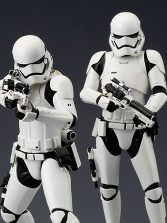 Star Wars ArtFX+ First Order Stormtrooper Statue Two Pack (The