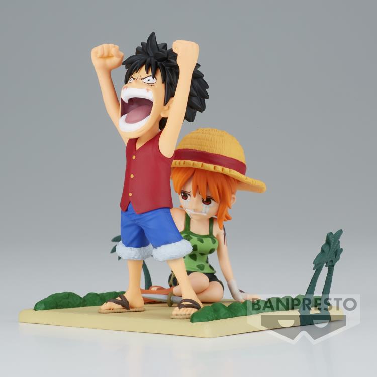 One Piece World Collectable Figure Log Stories Luffy & Nami Gallery Image 7