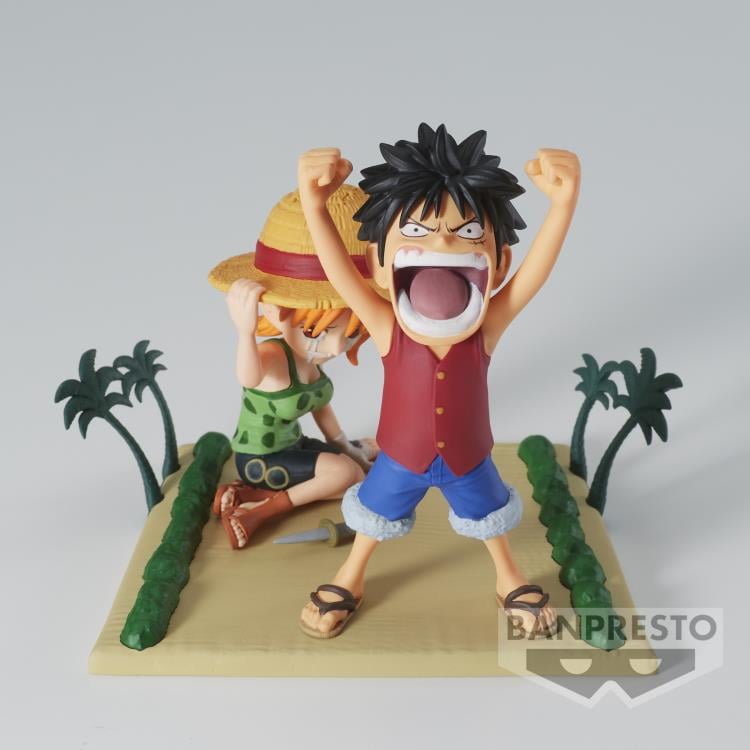 One Piece World Collectable Figure Log Stories Luffy & Nami Gallery Image 8