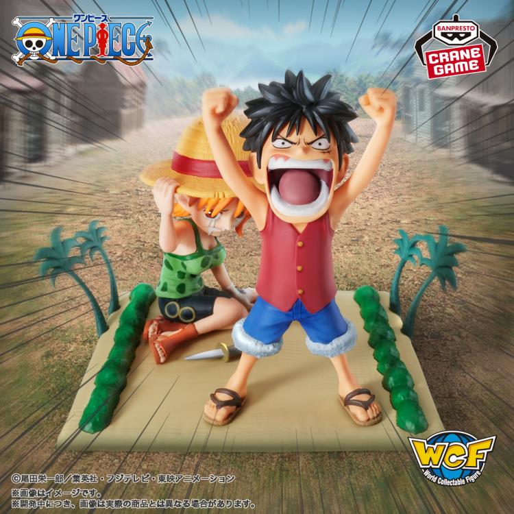 One Piece World Collectable Figure Log Stories Luffy & Nami Gallery Image 3