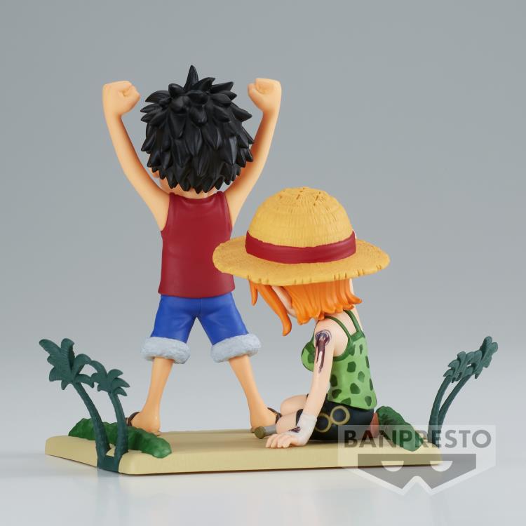 One Piece World Collectable Figure Log Stories Luffy & Nami Gallery Image 6