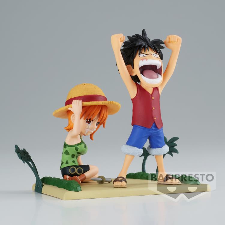 One Piece World Collectable Figure Log Stories Luffy & Nami Gallery Image 5