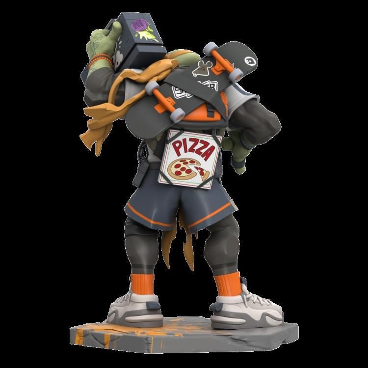 Teenage Mutant Ninja Turtles x ClogTwo Urban Combat Michelangelo Limited Edition Statue Gallery Image 10