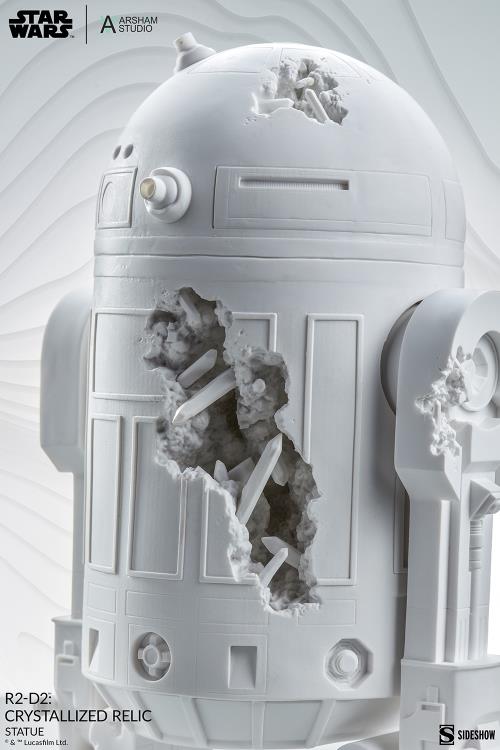 Star Wars R2-D2 Crystallized Relic Limited Edition Statue Gallery Image 9