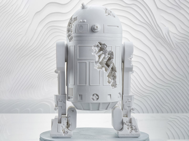 Star Wars R2-D2 Crystallized Relic Limited Edition Statue Gallery Image 1