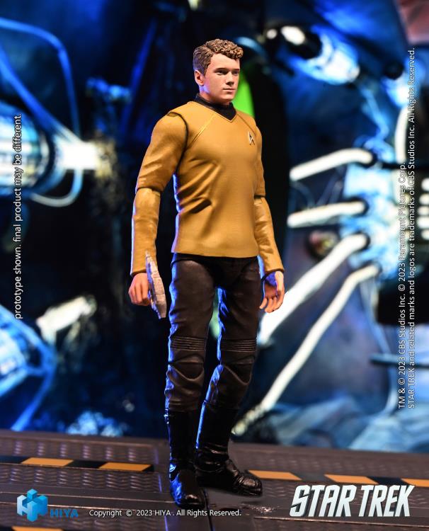 Star Trek (2009) Exquisite Mini Series Pavel Chekov 1:18 Scale PX Previews Exclusive Figure Gallery Image 7