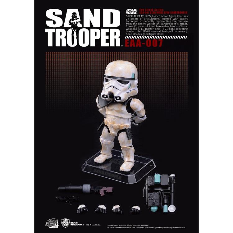 Star Wars Egg Attack Action EAA-007 Sandtrooper (A New Hope) Gallery Image 5