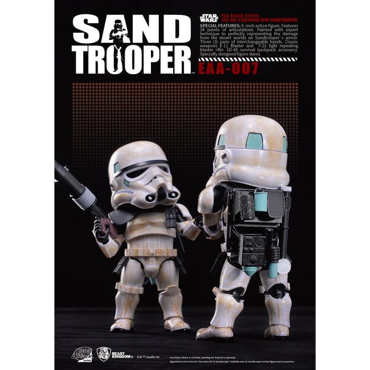 Star Wars Egg Attack Action EAA-007 Sandtrooper (A New Hope) Gallery Image 4