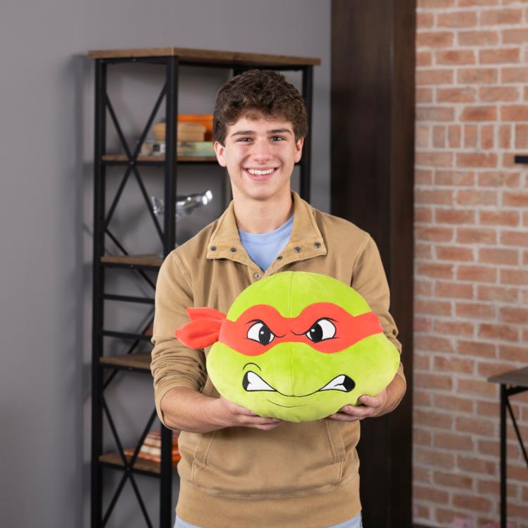 Teenage Mutant Ninja Turtles Club Mocchi- Mocchi- Raphael Mega 15-Inch Plush Gallery Image 4