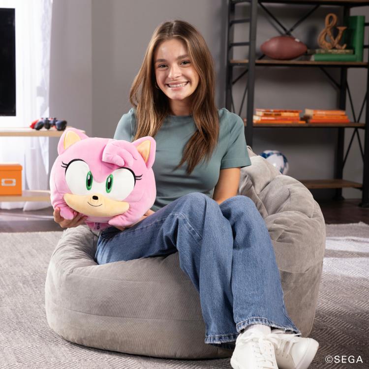 Sonic The Hedgehog Club Mocchi- Mocchi- Amy Rose Mega 15-Inch Plush