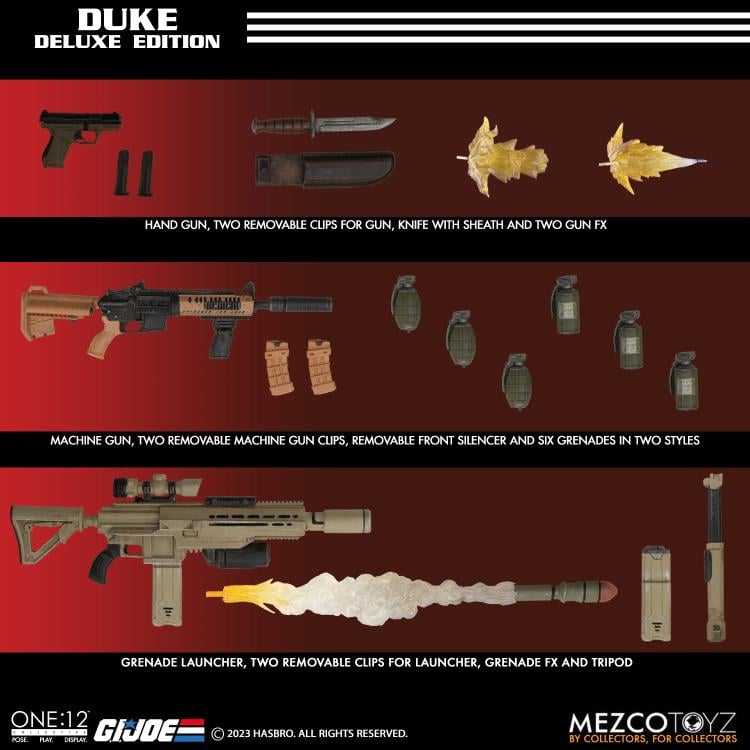 G.I. Joe One:12 Collective Duke Deluxe Edition Gallery Image 16