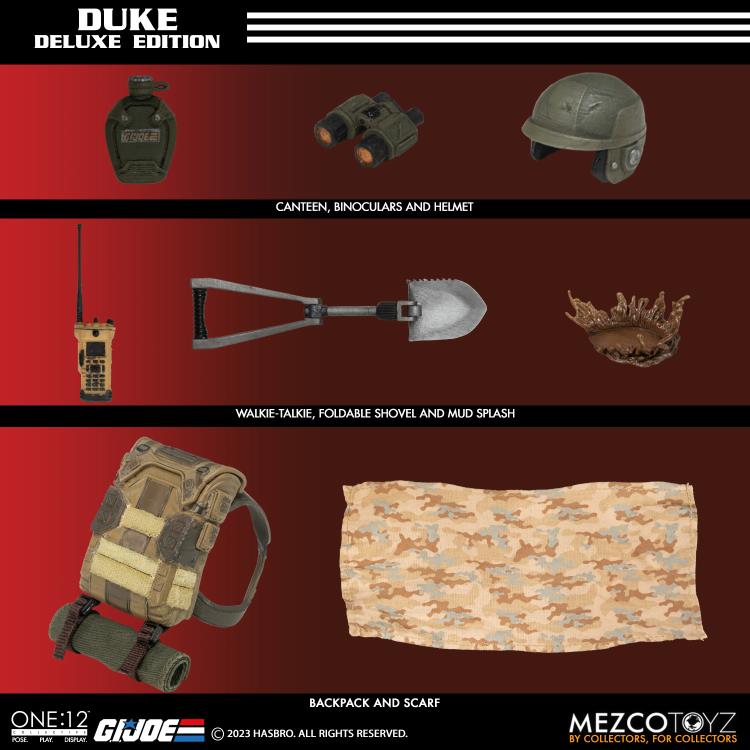 G.I. Joe One:12 Collective Duke Deluxe Edition Gallery Image 17