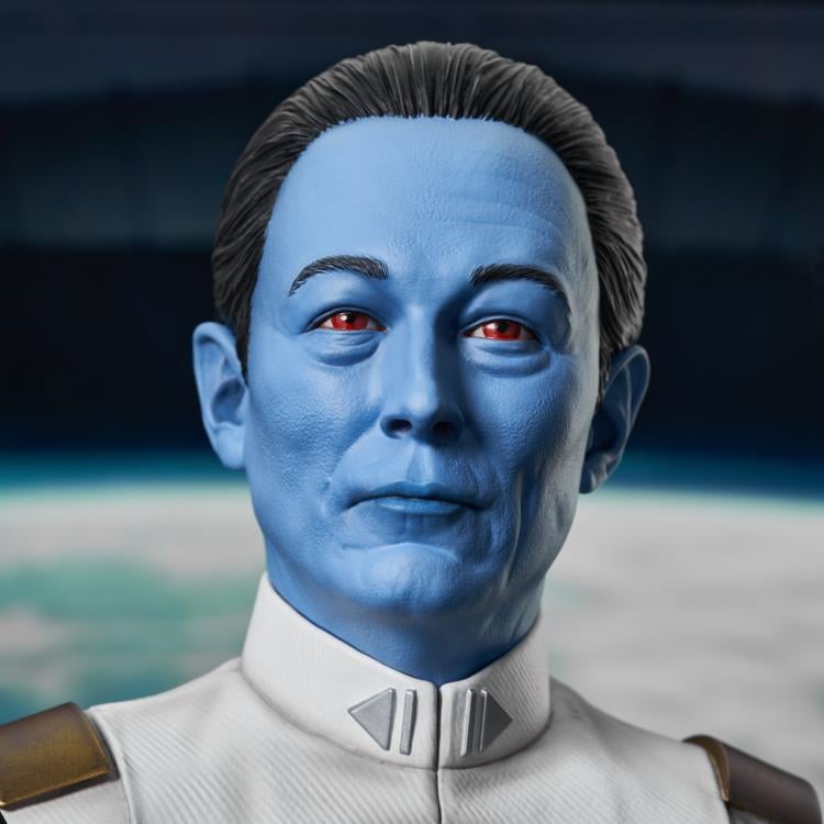 Star Wars: Ahsoka Legends in 3D Grand Admiral Thrawn 1/2 Scale Limited Edition Bust Gallery Image 8