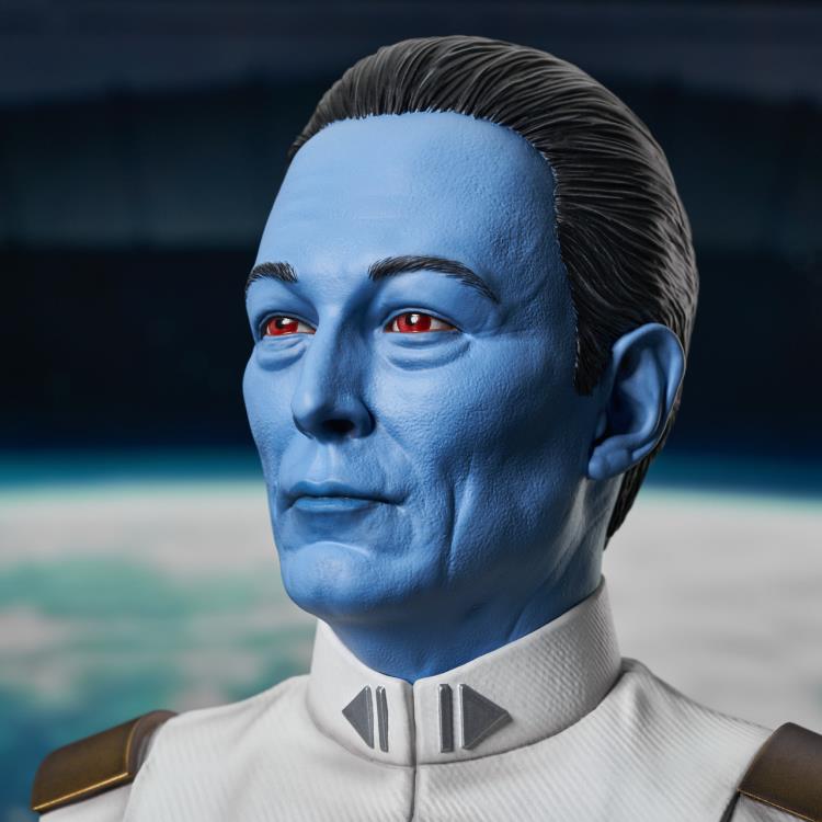Star Wars: Ahsoka Legends in 3D Grand Admiral Thrawn 1/2 Scale Limited Edition Bust Gallery Image 7