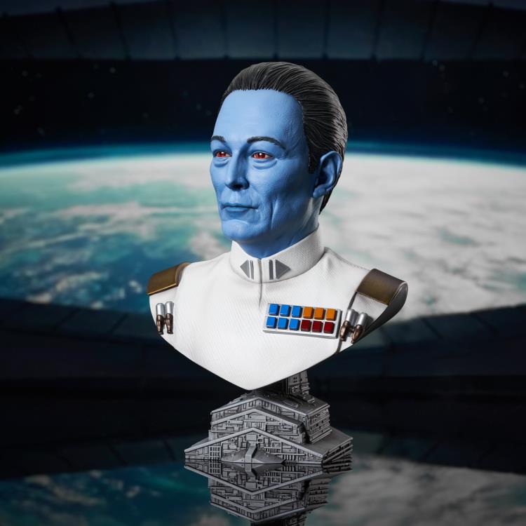 Star Wars: Ahsoka Legends in 3D Grand Admiral Thrawn 1/2 Scale Limited Edition Bust Gallery Image 5