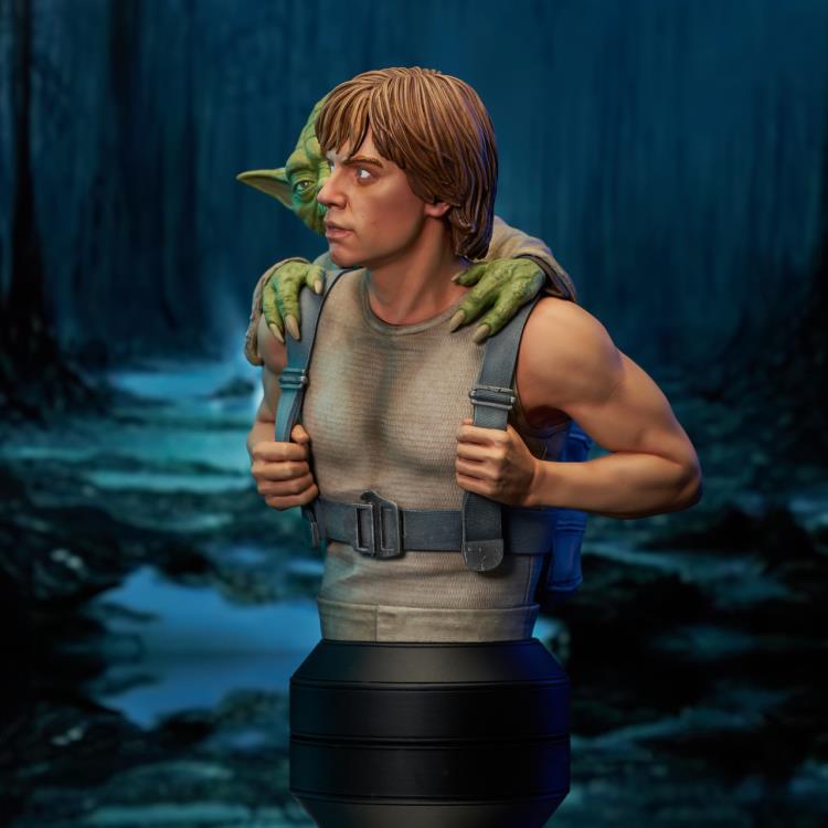 Star Wars: The Empire Strikes Back Luke with Yoda 1/6 Scale Limited Edition Bust Gallery Image 4
