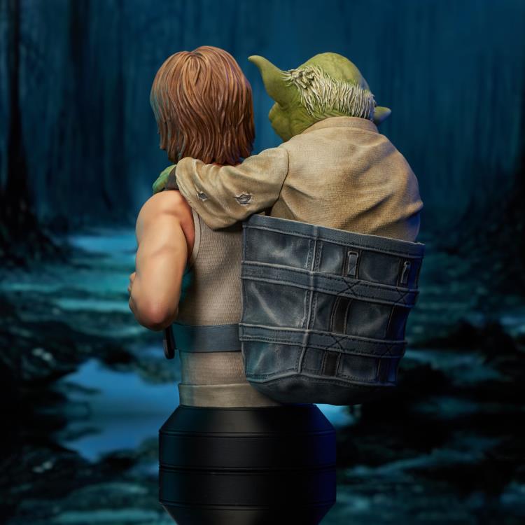 Star Wars: The Empire Strikes Back Luke with Yoda 1/6 Scale Limited Edition Bust Gallery Image 5