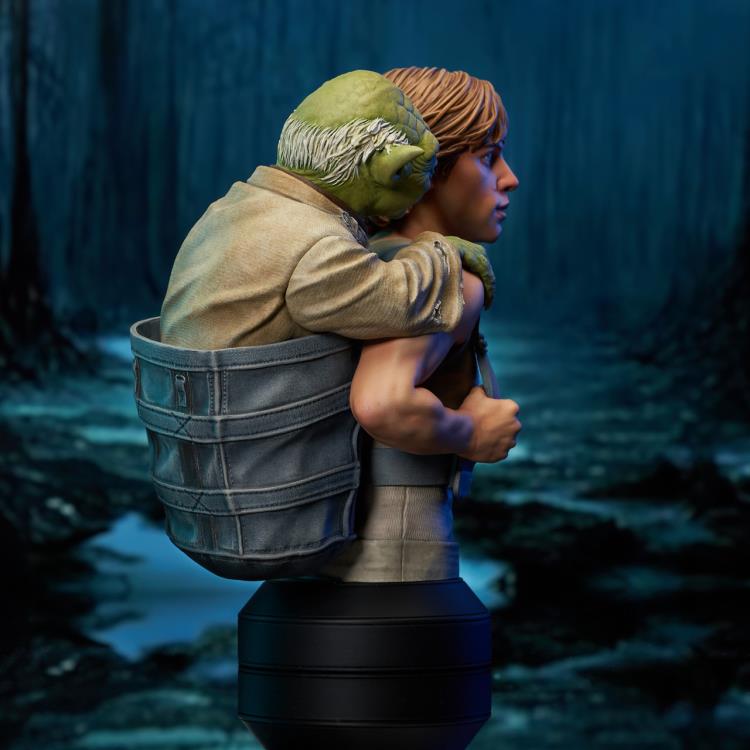 Star Wars: The Empire Strikes Back Luke with Yoda 1/6 Scale Limited Edition Bust Gallery Image 6